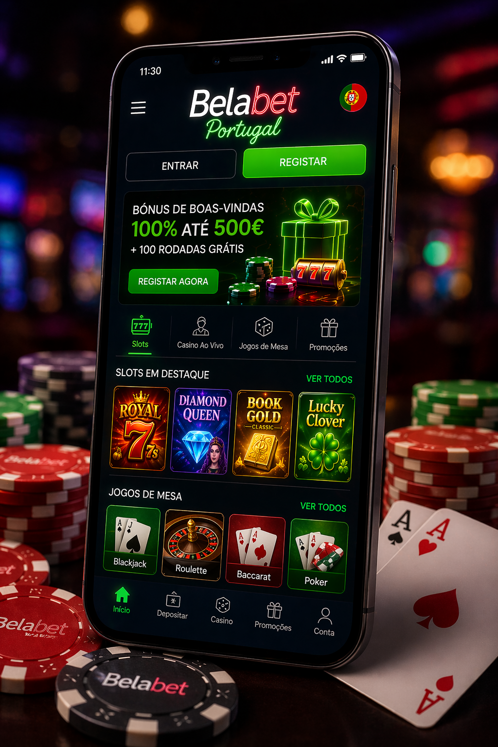 Belabet Portugal mobile